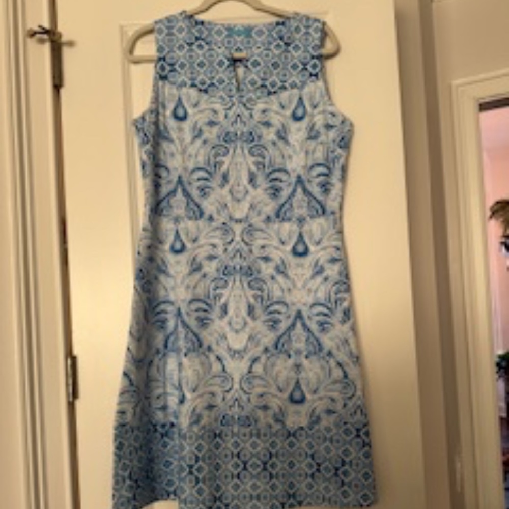 J McLaughlin, Sleeveless Shift Dress, Size: L
